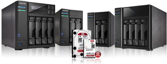 ASUSTOR WD Red NAS