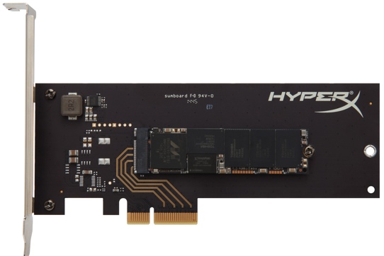 kingston,hyperX,pcie,ssd