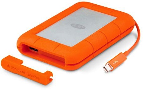 LaCieRugged Thunderbolt SSD,1TB