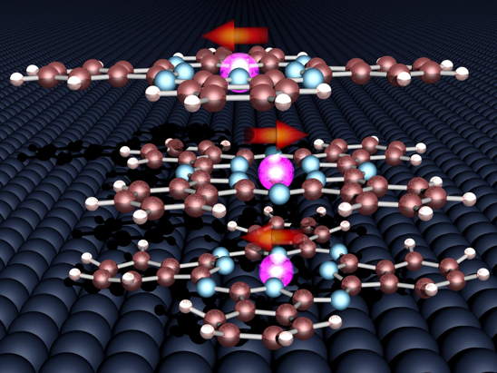 2015_082_Spintronik_-_Molekuele_stabilisieren_Magnetismus