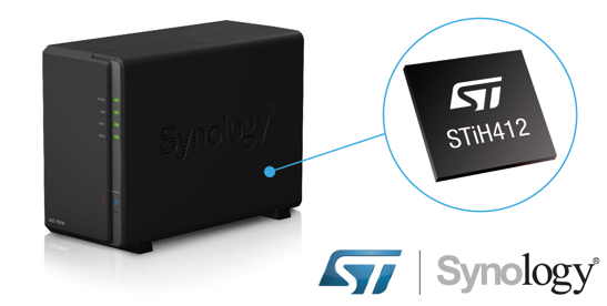 STMICRO_SYNOLOGY_NAS_TRANSCODING