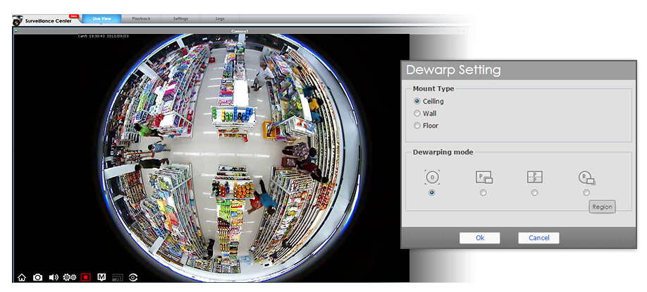 ASUSTOR_Surveillance Center 2.6_fisheye