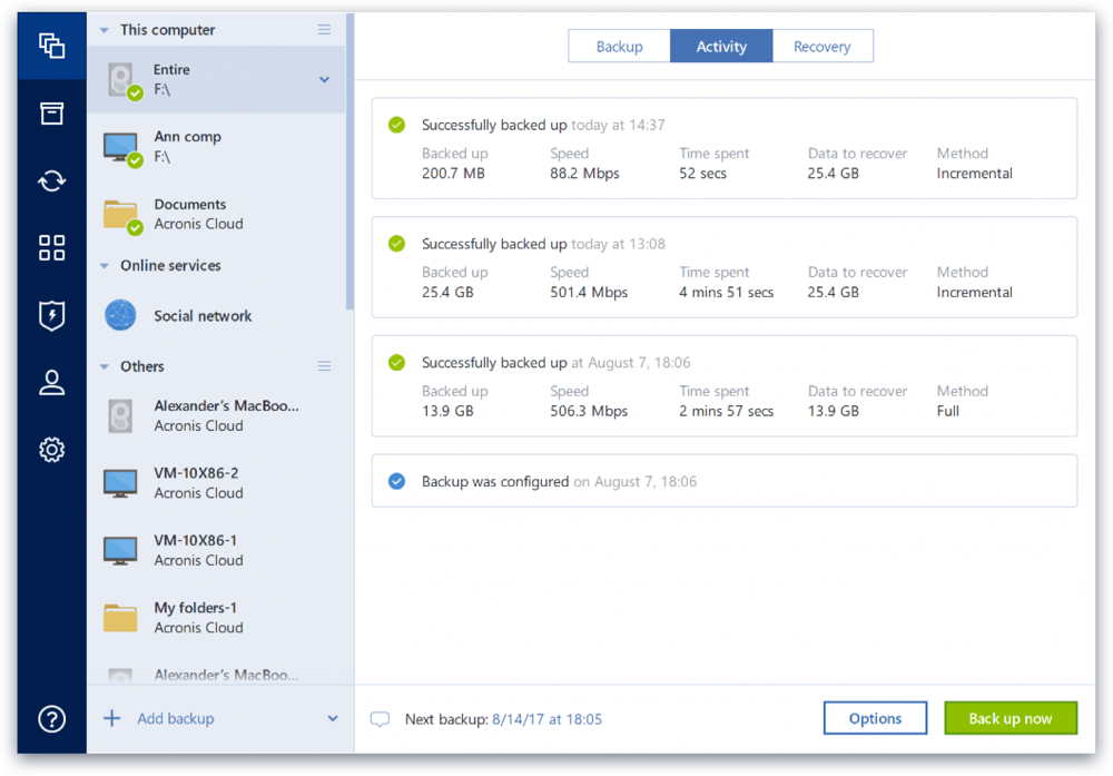 acronis true image 2018 cleanup utility
