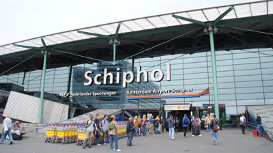Amsterdam Schiphol Airport entrance