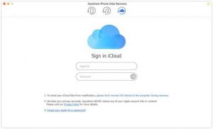 Joyoshare iPhone Data Recovery