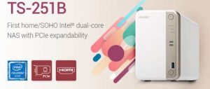 QNAP NAS TS-251B Soho NAS 1808