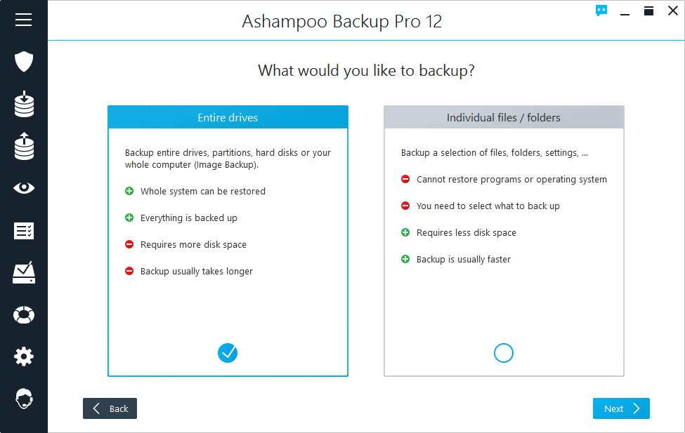how to fix error message in ashampoo backup pro 12