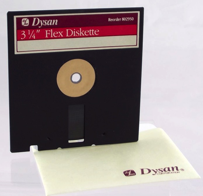 History (1983) 3.25Inch Floppy Disk StorageNewsletter