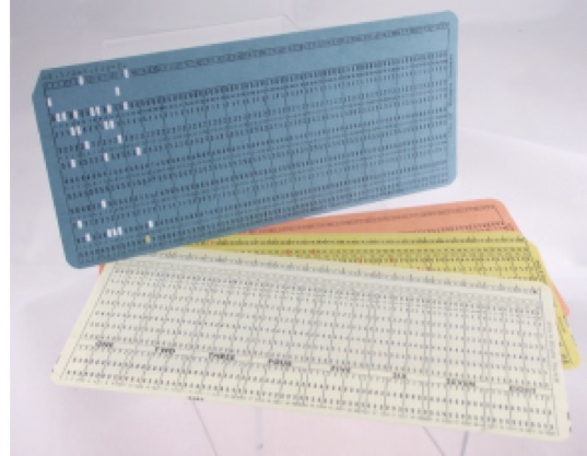 History (1890): Punched Card - StorageNewsletter