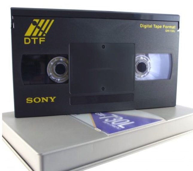 History (1994) Sony Digital Tape Format (DTF) StorageNewsletter