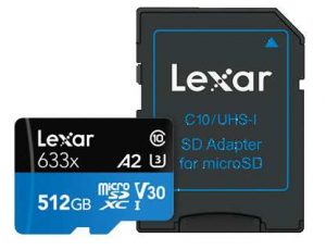 Lexar microSD 633x_512GB Lexar microSD 633x_512GB