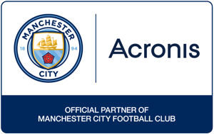 Acronis Official Backup and Storage Partner of Manchester City Football Club