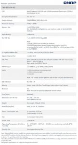 QNAP NAS TBS-453DX-8G spectabl