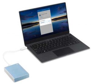 Seagate Backup Plus Blue laptop