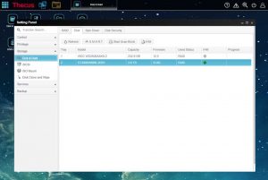 THECUS Seagate IHM UI THECUS Seagate IHM_UI