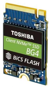 Toshiba 1TB Client NVMe SSD BG4