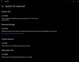 Windows 10 storage-reserve Windows 10 storage-reserve