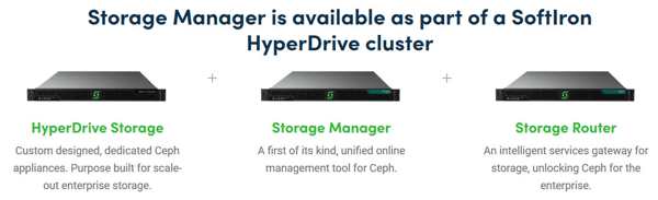 Softiron Storage Manager Softiron Storage Manager Scheme