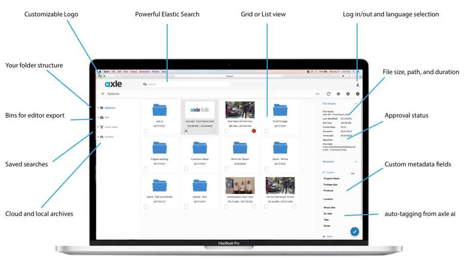 NAB axle ai Integrated Media Management Software With Spectra Logic