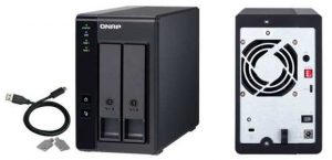 Qnap Tr 002 Nas Front And Rear