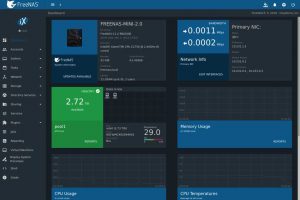 Freenas Dashboard 1