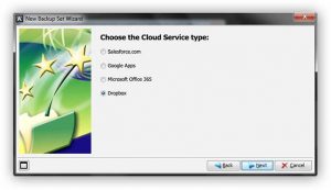 Storage Guardian Backup Set Cloud Sm