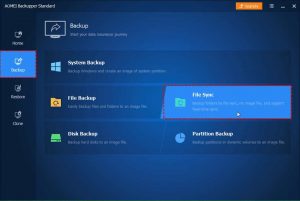 Aomei Backupper File Sync Aomei Backupper File Sync