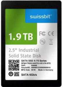 Swissbit 2.5 Inch Ssd 1.9tb Swissbit 2.5 Inch Ssd 1.9tb