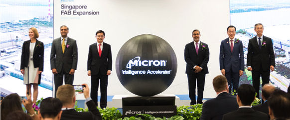 Micron Unveils Expanded Nand Flash Memory Fabrication Facility In Singapore