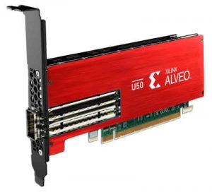 Xilinx Alveo U50 Hero 1 Bracket