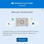 one drive personal vault