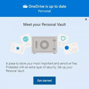 Onedrive Personalvault Screen Onedrive Personalvault Screen 2