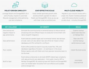 Rubrik Netapp Joint Solution Spec