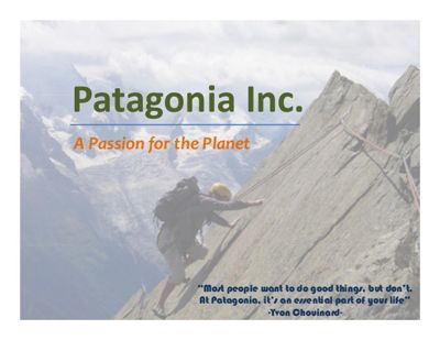 Patagonia Selects Archion's Editstor Patagonia Selects Archion's Editstor