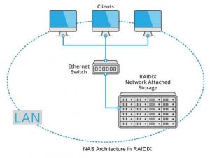 Raidix 4.7 Nas Architecture