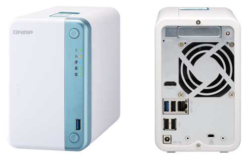 Qnap Ts 251d Font And Rear Qnap Ts 251d Font And Rear