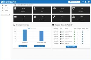 Stealthrecover 1.5 Complete View Ad Environment Screenshot