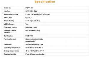 Raidon Ir2775 Spectabl