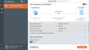 Paragon Backup For Hyper V Host Community Edition 