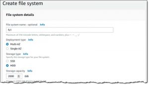 Aws Fsx Win Create Multi Az 2