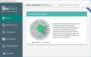 Neushield Data Sentinel Screen Neushield Data Sentinel Screen
