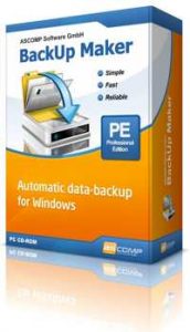 Ascomp Backup Maker Software Box