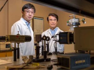 Houston Unv Researchers Liangzi Deng, Left, And Paul Chu Houston Unv Researchers Liangzi Deng, Left, And Paul Chu