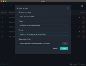 Masv App Newautomation Dark