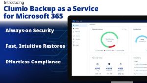 Clumio Backup Microsoft 365 Blog Intro Screen