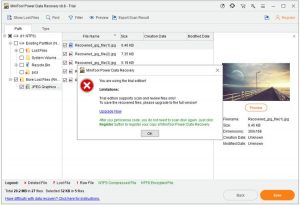 Minitool Power Data Recovery V8.8 Screen
