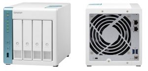 Qnap 4b Ts 431k Front And Rear