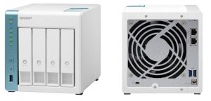 Qnap 4b Ts 431k Front And Rear