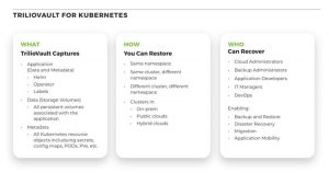 Triliovault Kubernetes Scheme