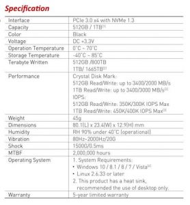 Teamgroup Spectabl Ssd Cardea